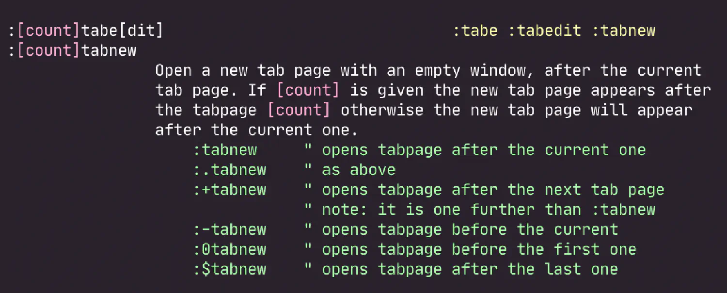 How to Open a New Tab Vim