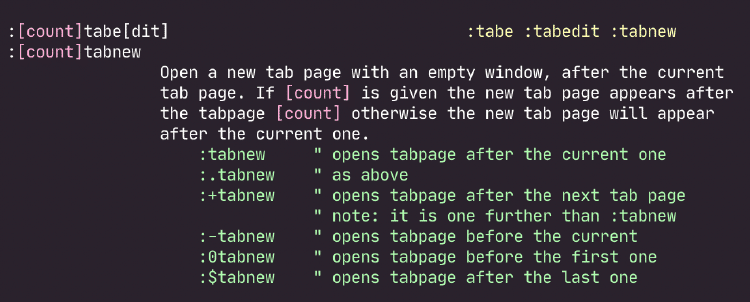 How to Open a New Tab Vim